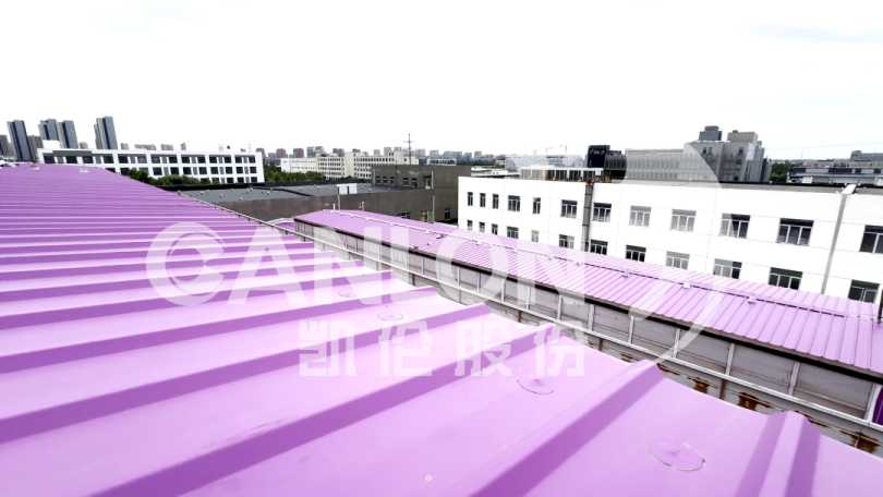 Бутик Канлон | Интегрируйте фиолетовое настроение на крыше - выделяйте ваше здание!