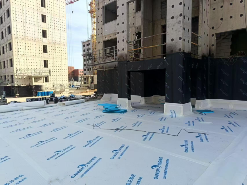 Бутик Канлон | Пример использования сифонной дренажной системы SDR - Проект Академии Шанбанг в Ордосе, Внутренняя Монголия